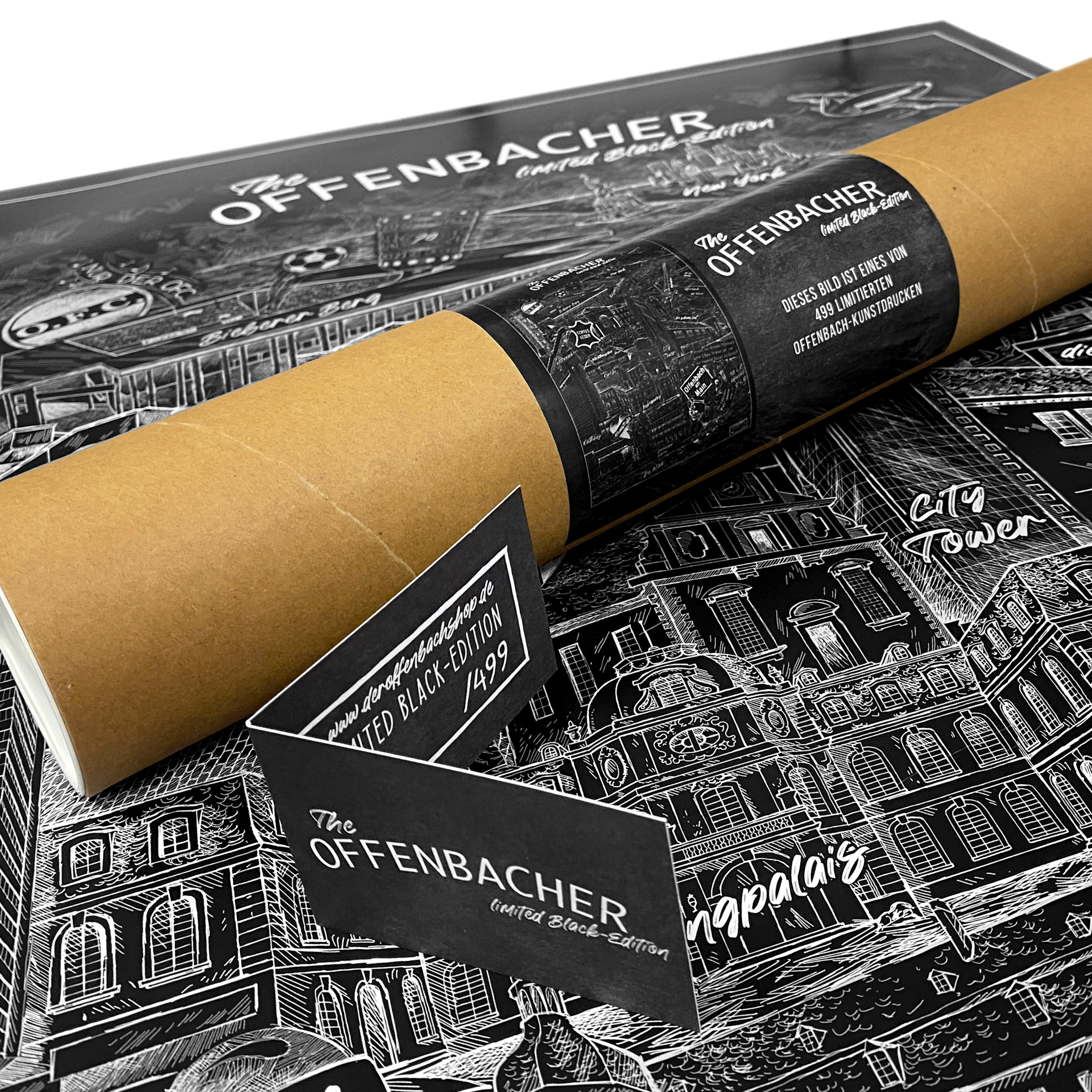 Kunstdruck "The Offenbacher" Black-Edition