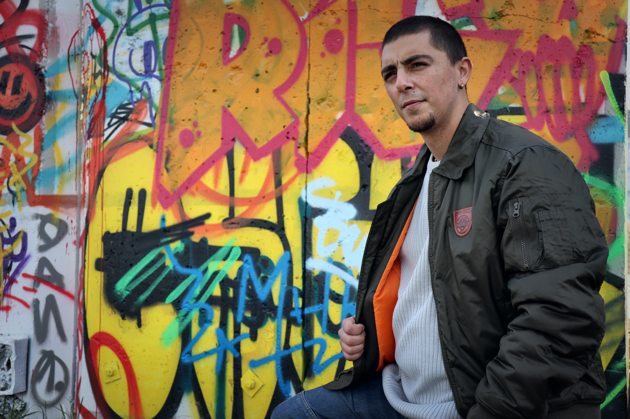 Bomberjacke "Leder"