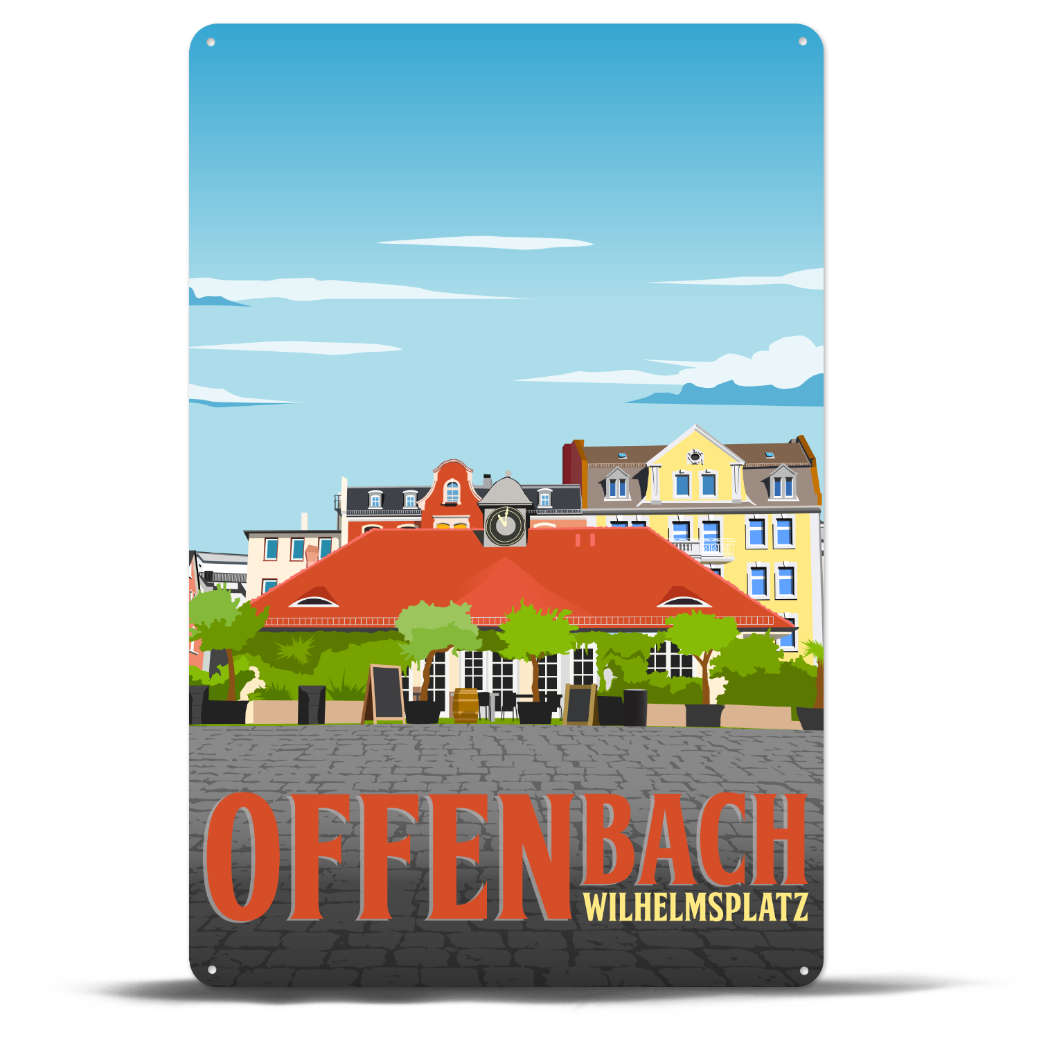 Blechschild "Willy"