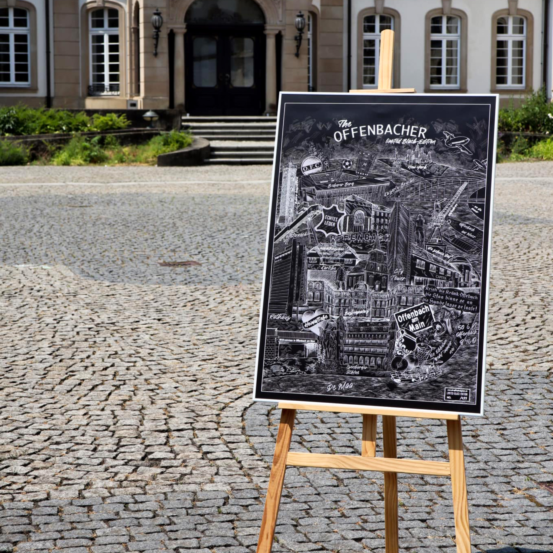 Kunstdruck "The Offenbacher" Black-Edition