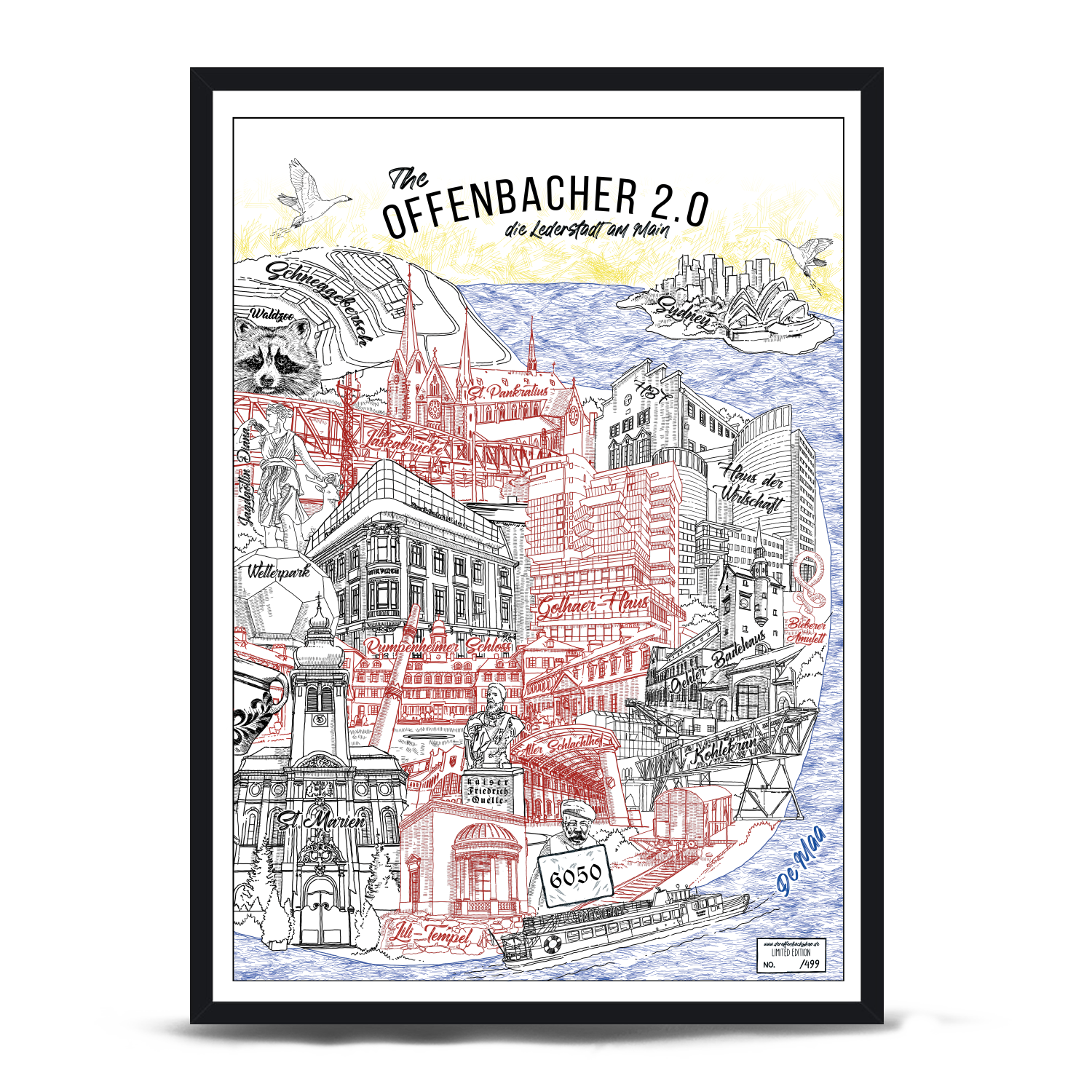 Kunstdruck "The Offenbacher 2.0"