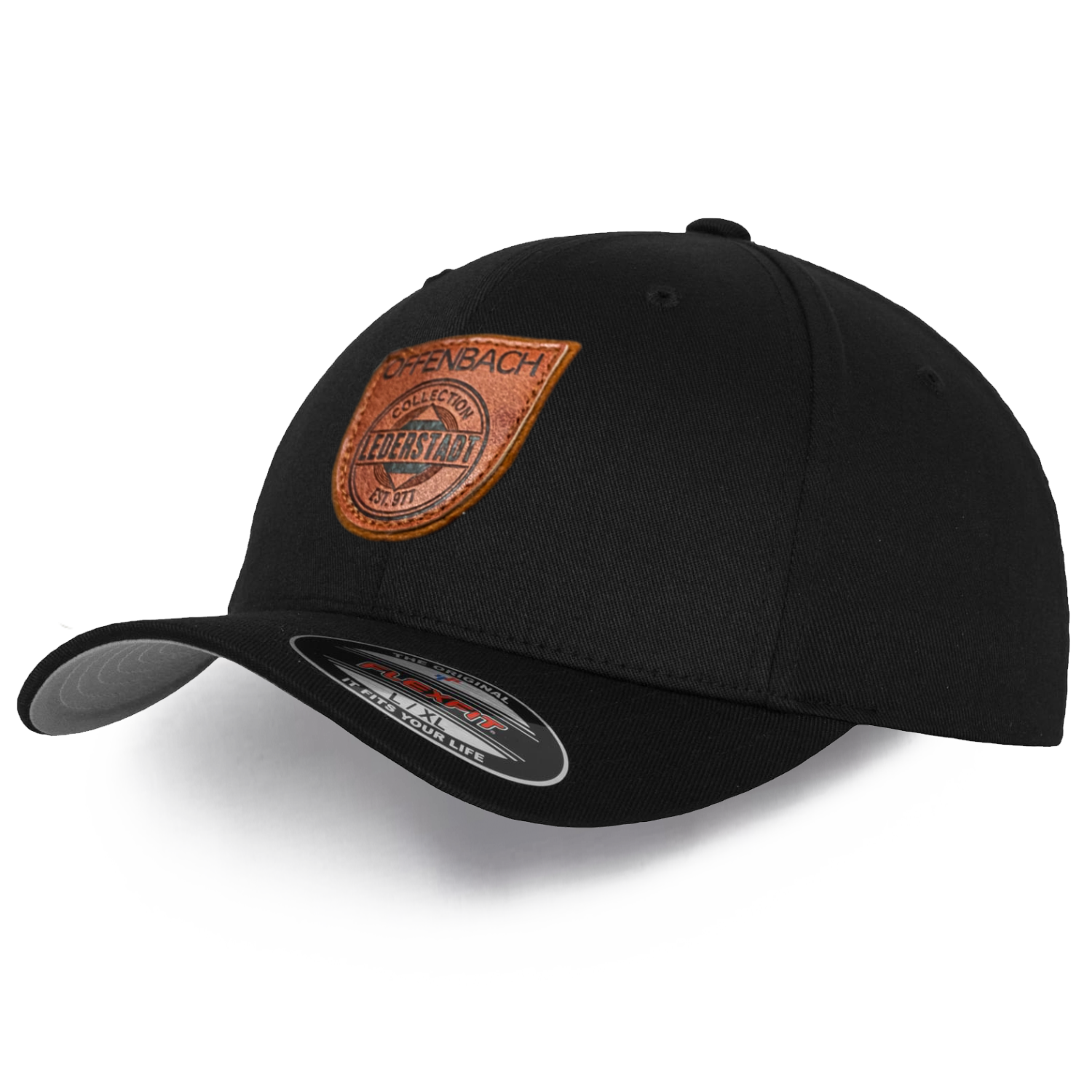 Flexfit-Cap "Leder"